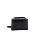 Сумка через плечо Sunset Top Handle Chain Wallet с тиснением под кожу крокодила 2