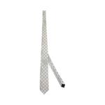 Галстук Givenchy 4G Monogram Silk Tie 'Бежевый' 1