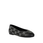 Балетки со стразами и монограммой 2