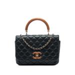 2018-2019 Quilted Lambskin Knock on Wood satchel 1
