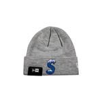 Шапки-бини Supreme x New Era S Logo Beanie 'Heather Grey' 1