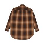 Фланелевые рубашки MM6 Maison Margiela Plaid Shirt 'Brown' 2