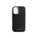 Кожаный чехол Saffiano для iPhone 16 1