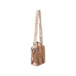 Macaroon Tiny Bucket buckle-detail logo-print mini messenger bag 2