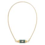 Колье Evil Eye из желтого золота 1