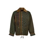 Стеганая куртка в технике пэчворк из коллаборации с Barbour 1