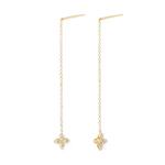 Серьги Princess Flower с бриллиантами 2