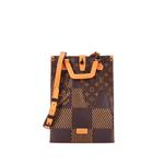 Сумка-тоут Nigo Limited Edition Giant Damier and Monogram Canvas Mini 1