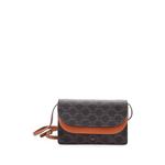 Сумка через плечо Wallet on Strap с узором Triomphe 1