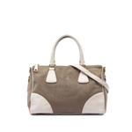 Сумка-сэтчел Vitello Daino Trimmed Canvas Canapa Logo (2013-2026 годы) 1