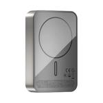 Momax 1-Power Q.Pass² 10000mAh Qi2 25W магнитный внешний аккумулятор - Titanium титановый 1