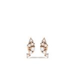 Серьги-гвоздики Sea of Beauty из желтого золота с бриллиантами 1