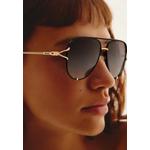 QUAY High Key Twist Солнцезащитные очки - Doe/Brown Blue 2