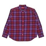 Фланелевые рубашки Supreme Plaid Flannel Shirt 'Фиолетовый' 1