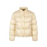 quilted logo-patch jacket 1