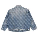 Джинсовые куртки Balenciaga All-Over BB Monogram Logo Denim Jacket 'Синий' 2