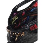 Zelda woven-effect shoulder bag 4