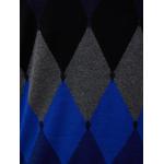 argyle-knit roll-neck sweater 3