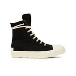 Кроссовки Rick Owens DRKSHDW Strobe Cotton Nylon High 'Black Milk' 1