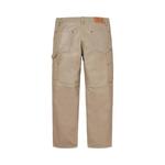 Брюки Supreme Leather Double Knee Painter Pant 'Black' 2