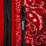 Флисовые куртки Supreme Reversible Bandana Fleece Jacket 'Red' 3