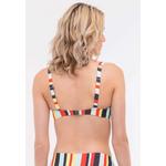 Топ-бикини с косточками Check My Stripe для чашки F 2