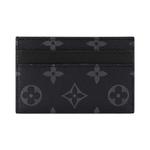 Кошельки Louis Vuitton Double Card Holder 'Черный Monogram Eclipse Canvas' 2