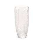 chevron-etched glass vase 2