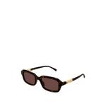 tortoiseshell-effect logo-plaque sunglasses 2