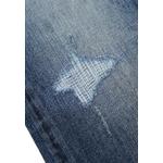 Мужские V57 Regular Taper Mid Wash Distressed Jeans 7