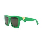 Bottega Veneta Square Sunglasses 'Зеленый' 2