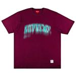 Футболки Supreme Blurred Arc Топ с коротким рукавом 'Plum' 1