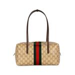 medium Melrose GG Supreme Web tote bag 1