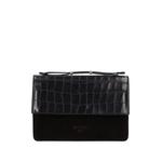 Кожаная сумка на плечо Phone Bag среднего размера с тиснением под крокодила 2