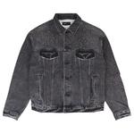 Джинсовые куртки PURPLE BRAND Embossed Denim Jacket 'Black' 1