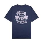 Топы Stussy Tough Gear International Tee 'Navy' 2