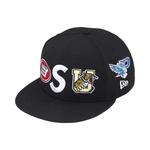 Кепки Supreme Mascots S Logo New Era 'Black' 1