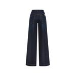 pressed-crease wide-leg jeans 2