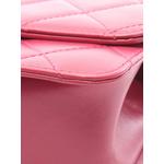 Маленькая сумка через плечо Quilted Lambskin Flap (2021-2026 годы) 2