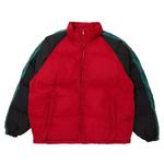 Пуховики Supreme Star Sleeve Down Puffer Jacket «Красный» 1
