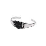 Браслеты Alexander McQueen Shield Bracelet «Серебряный» 3