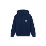 VARSITY BACK LETTERING Худи на молнии из щетки NEW YORK YANKEES 3
