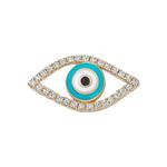 Колье Evil Eye из желтого золота 1