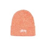 Шапки Stussy Cuff Beanie Stock 'Marled Orange' 1
