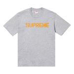 Футболки с коротким рукавом Supreme Hard Tee 'Heather Grey' 1