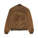 Варсити-куртки Cactus Jack by Travis Scott x Fragment Manifest Varsity Jacket «Коричневый» 2