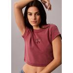 Футболка Baby Fit с логотипом и ребристой текстурой - Calvin Klein Jeans 3