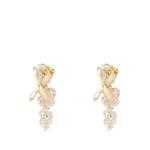 Petite Bow crystal-embellished earrings 2