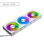 Phanteks D30 120mm PWM D-RGB вентилятор - Белый (тройной комплект) 1