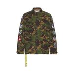 Куртки Off-White Camo Patch Field Jacket 'Army Green' 1